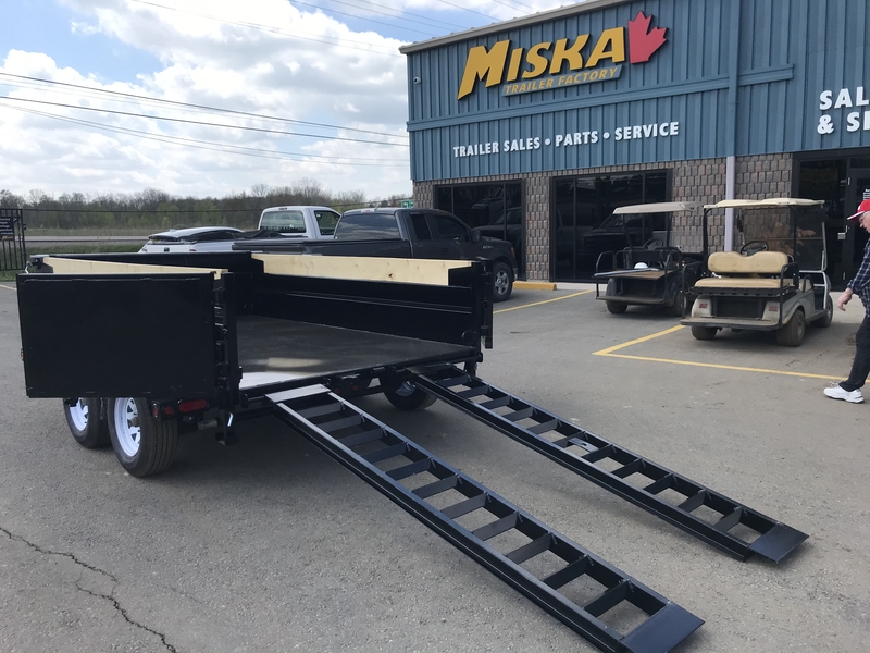 Cargo, Utility Trailers  2026 Miska 5'x10' Contractor Dump Trailer Photo
